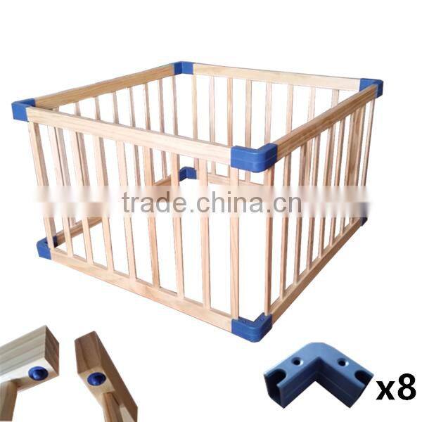 Wooden 4 Sides Baby palypens