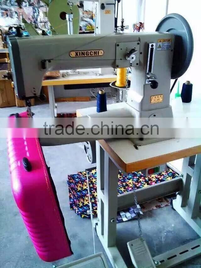 walking foot high post bed sewing machines for hard suitcase factory