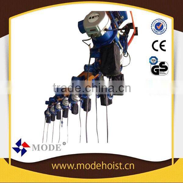 frequency conversion chain motor hoist trolleys