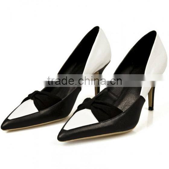 ladies summer shoes leather shoes women dress high heel shoes CP6682