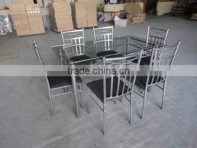 6 persons Dining table set