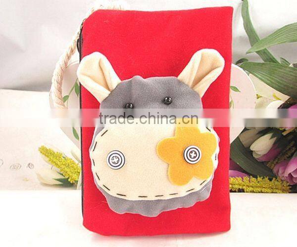 Little Donkey Single Pull Fabrics Woman Coin Wallet Wholesale ZTCW-0015