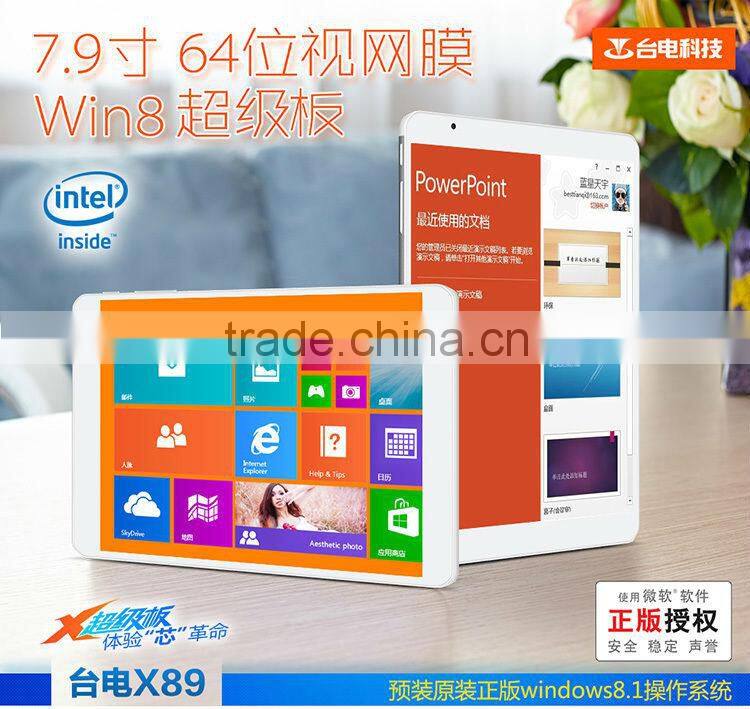 hot!!! Teclast X89 Tablet 7.9 Inch Winds 8.1 Intel Atom Z3736F Quad core 2GB RAM 32GB ROM Tablet PC