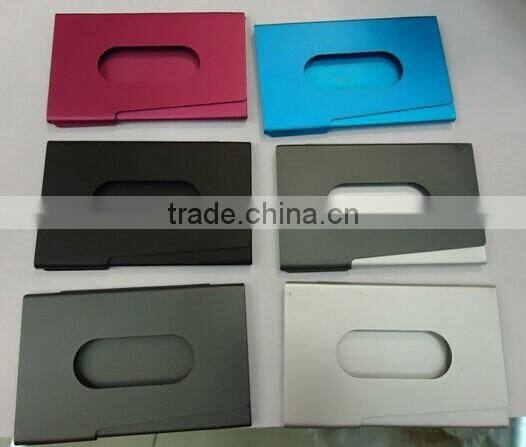 Fashionable promotion gift metal business card holder