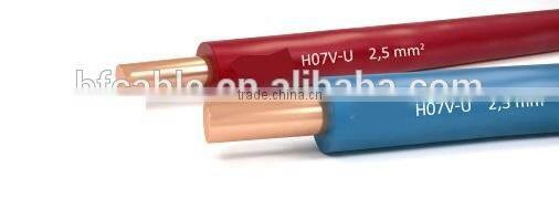 H07V-U 2.5mm2 electrical copper wire