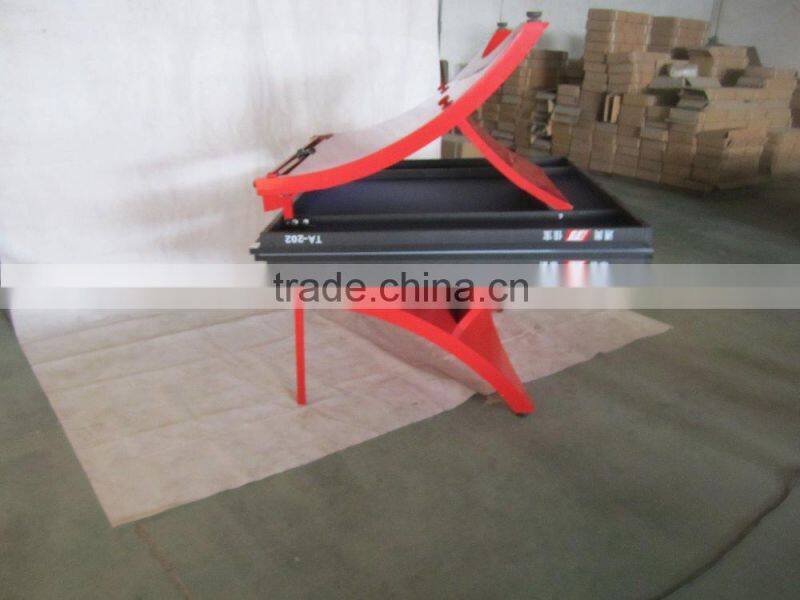 Tainbow shape table outdoor table Folded portable tennis table