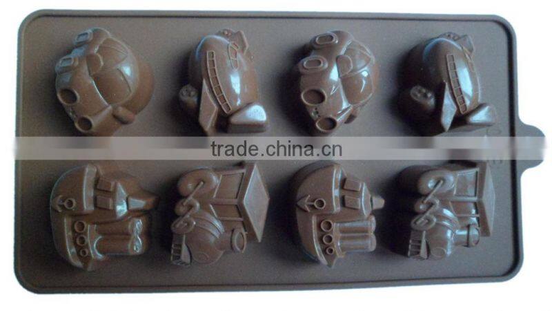 New Arrival Hot Silicone Chocolate Mould,Christmas Chocolate Mold