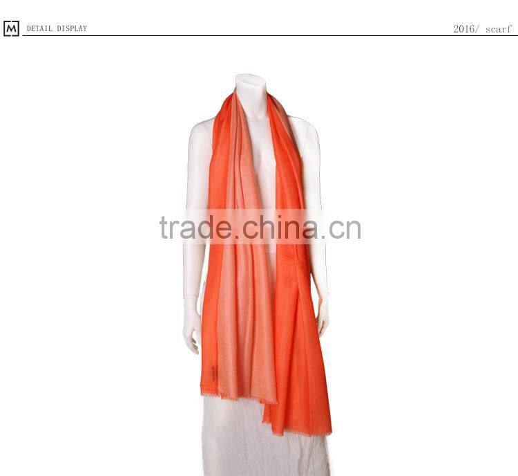 16JW633 100%cashmere scarf