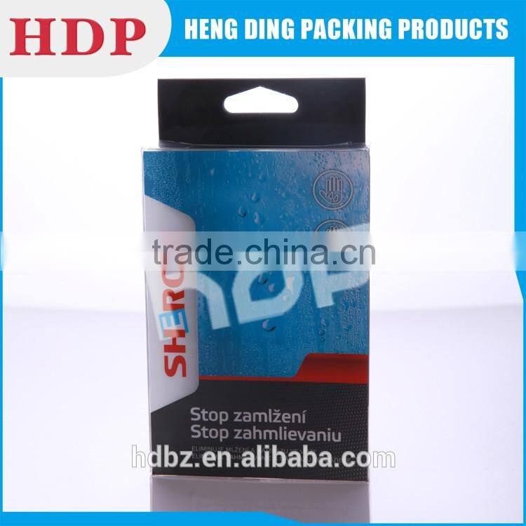 custom made clear plastic flexible packaging box