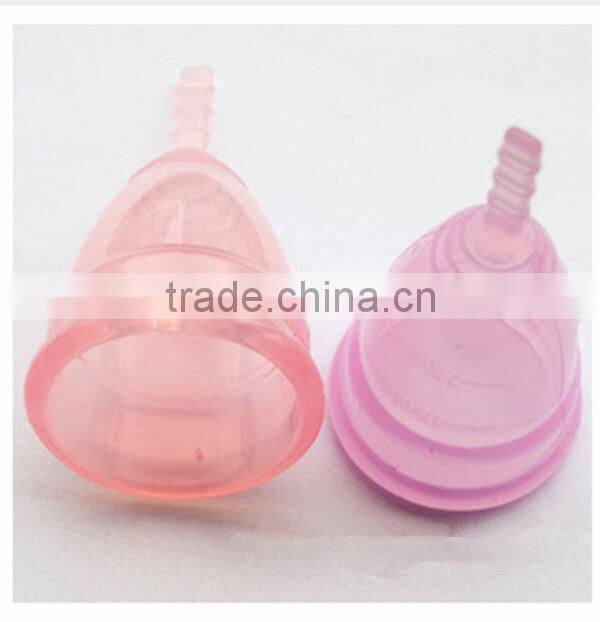 anti-bacteria 100% medical silicone menstrual cup