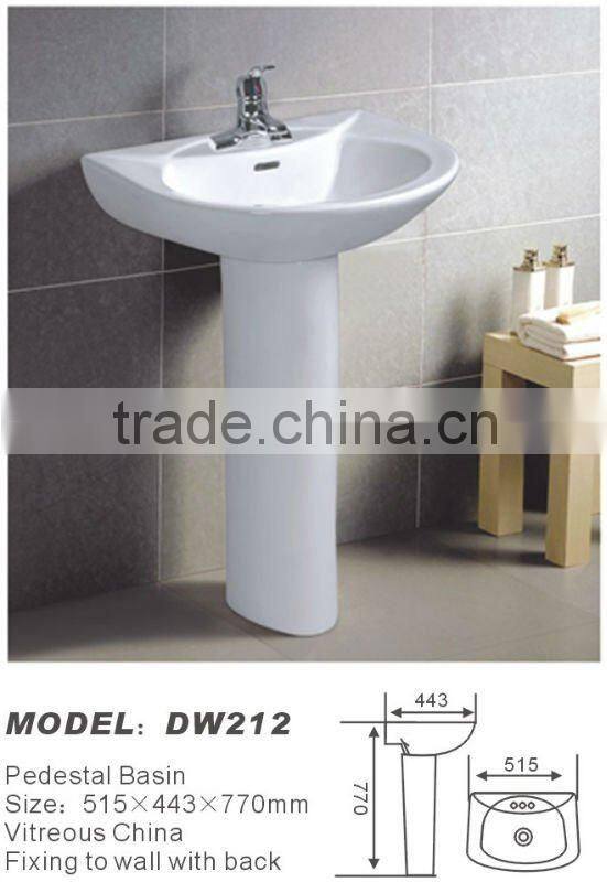 New design colored wash basin for bathroom9828G(1)