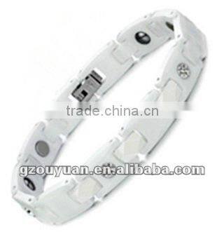 Amazing design cute style pink ceramic bracelet