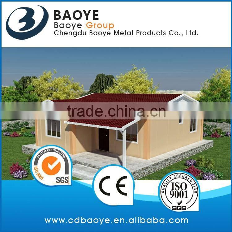 Cheap prefab house for government project