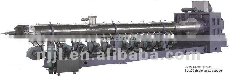 High-efficiency single screw film recycling granulator