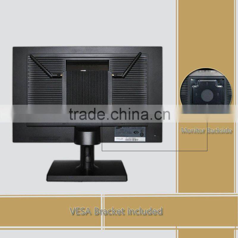Office Industrial Desktop PC 1037U Dual Core 4G DDR3 Ram 64G Msata SSD Dual Gigabit Lan Thin Client PC Nettop