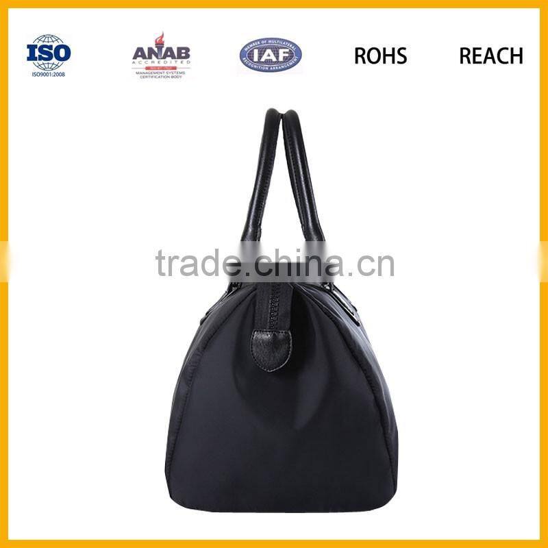 Top quality men and women travel bag best model luggage bags Nylon duffle bag with printed logo