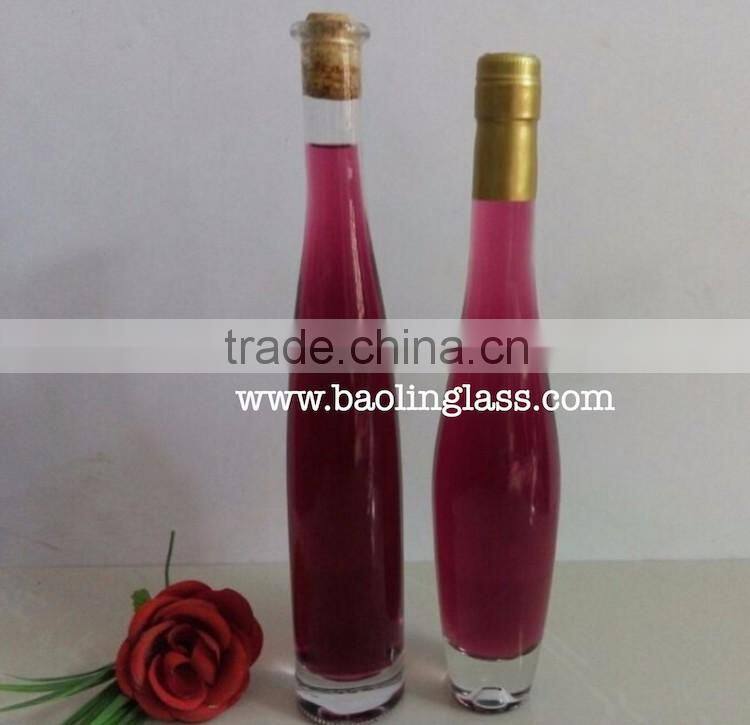 275ml Frost glass bottle for cocktail wine/ beverage juice/ mineral water
