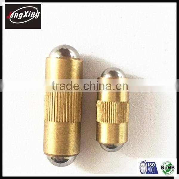 brass housing double headed spring plunger