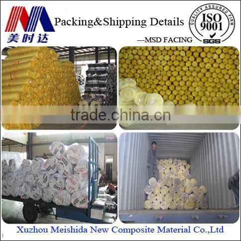 Fireproof Heat Insulation Material Glass Wool Batts