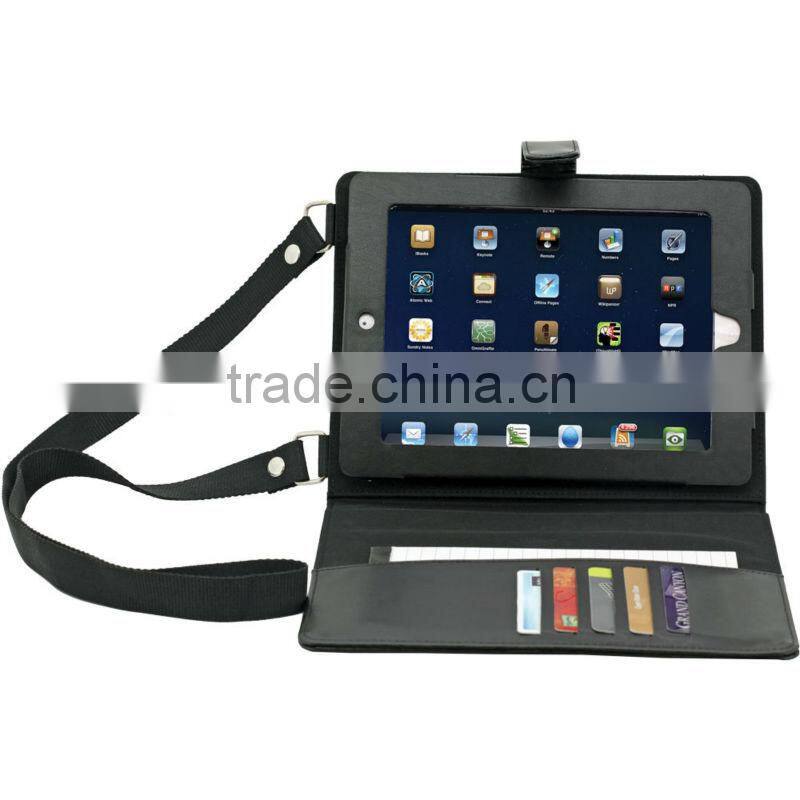 2016 A4 zipper leather briefcase with handle