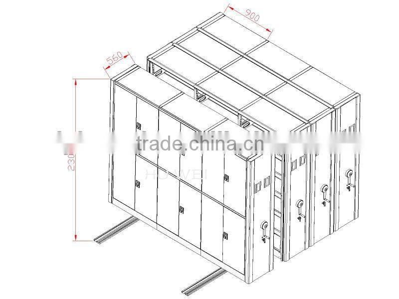 Metal File Compactor Cabinet