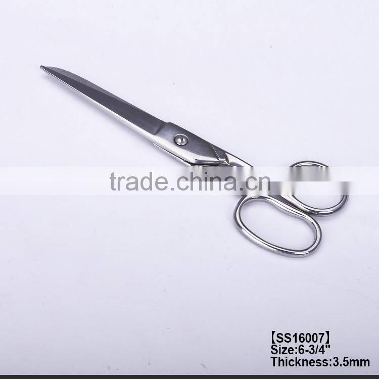 SS16007 -2016 New style high quality 6-3/4" full stainless stee talior scissors