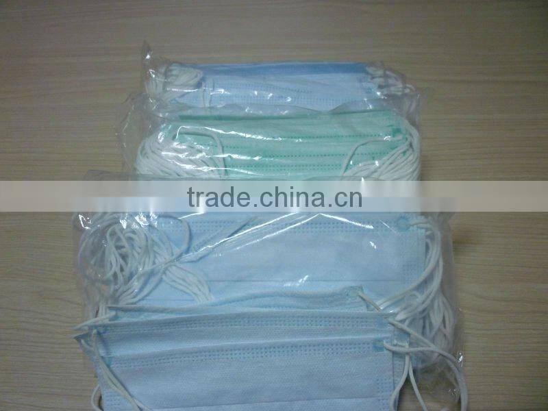 Disposable Three Layers Non-Woven medical mask face decorative Wholesale Manufacturer