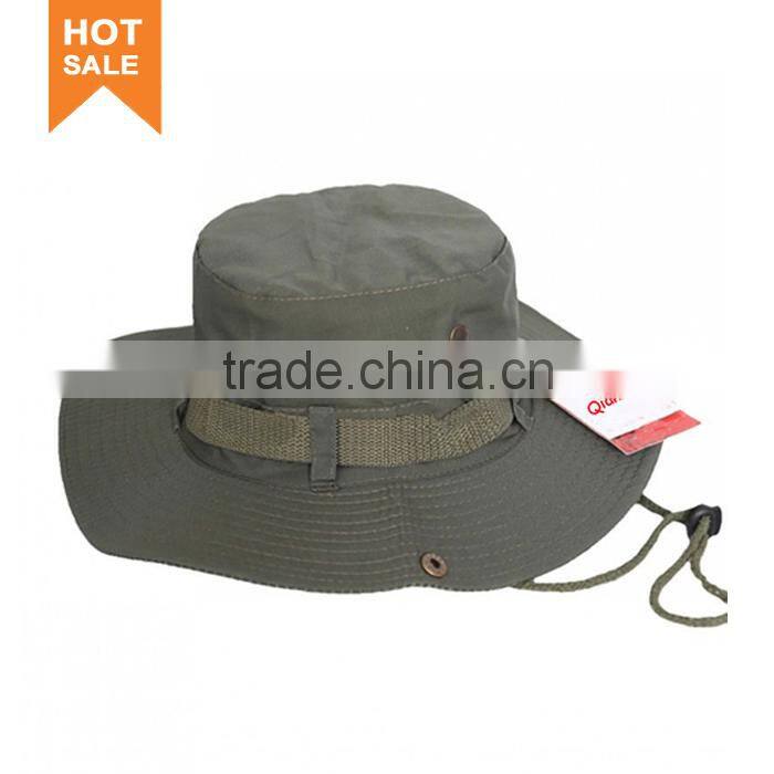 Hot selling promotional black floppy bucket hat