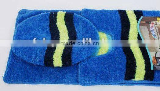 high quality eco-friendly bath mat set 3pcs