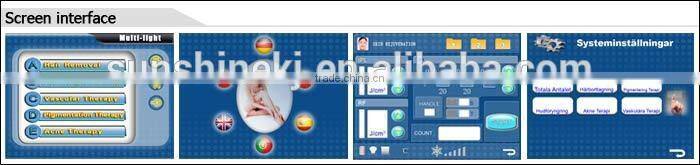 3000W high power hair removal/skin rejuvenation/wrinkle removal home use ipl laser machine