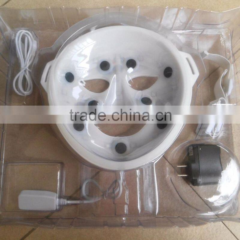 LED PDT photon LED skin rejuvenation facial beauty machine/PDT LED facial mask for acne therapy