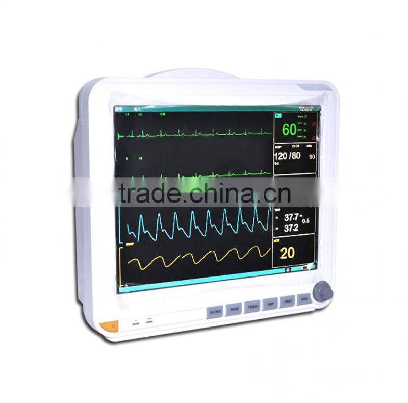 big screen 15-inch 6-Parameter Patient Monitor ambulance monitor on sale