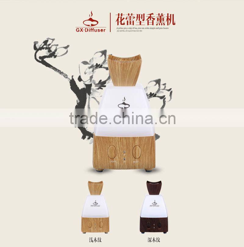 GX DIFFUSER Natural product led light aromatherapy diffuser,aroma diffuser