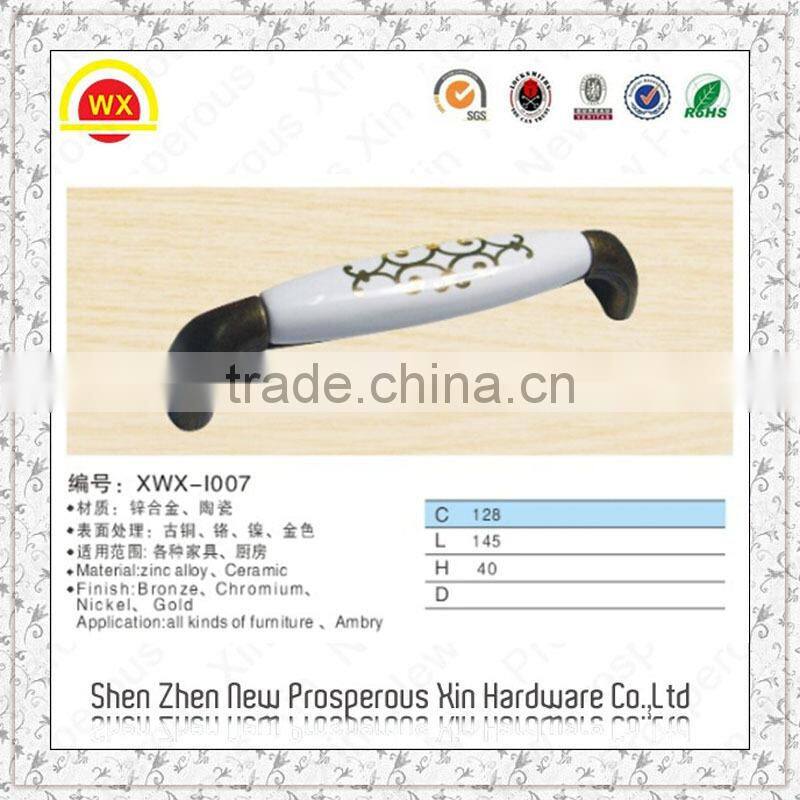 Wholesale customize porcelain furniture drawer handles