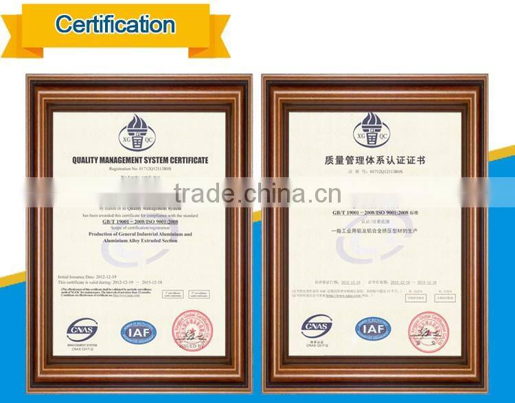 Corrosion resistant alloy aluminum extruded profiles 6063 t5