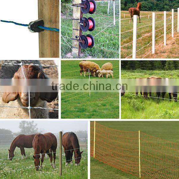 (Chian manufacture)High quality PE UV resistance electric fence twine for fence post