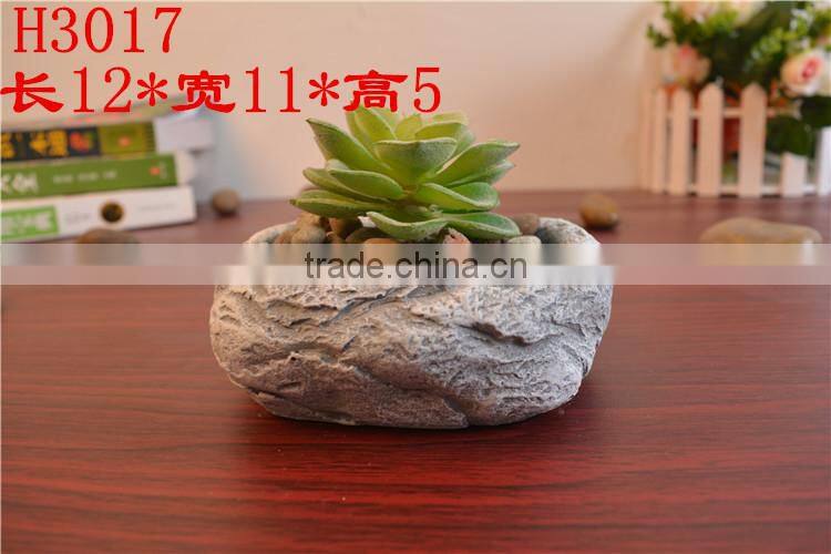 lovely decorative natural stone flower pot stone crafts