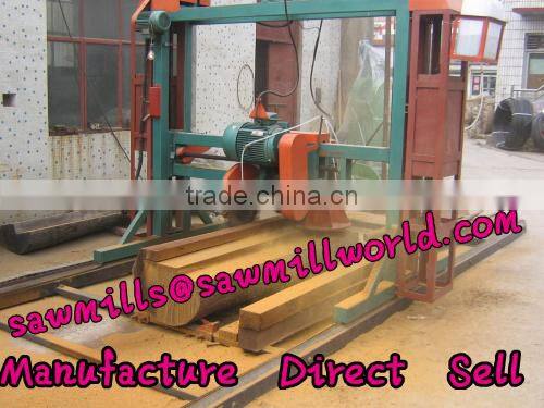 Portable Wood Double Saw Blade electric portable sawmill with low price