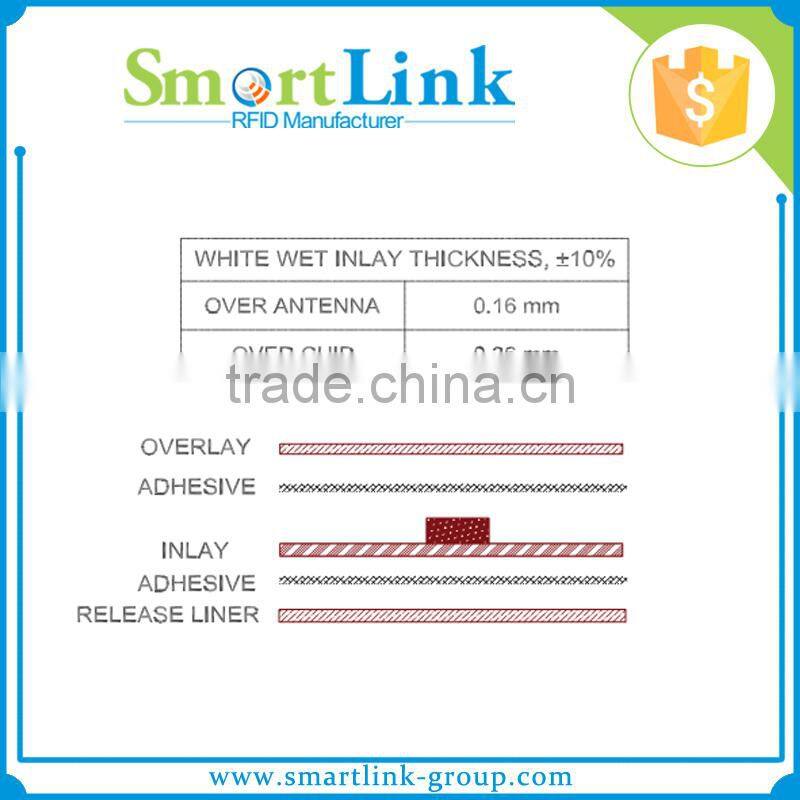 small uhf rfid antenna,Alien 9629 25.5x25.5mm UHF RFID inlay Tag, RFID Label sticker tag for garment management