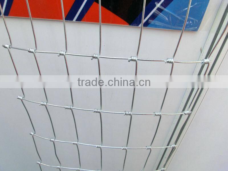 Hinge Joint Lowes Hog Wire Fencing/Fixed Knot Animal Fence/Square Deal Fencing V Mesh for Livestock