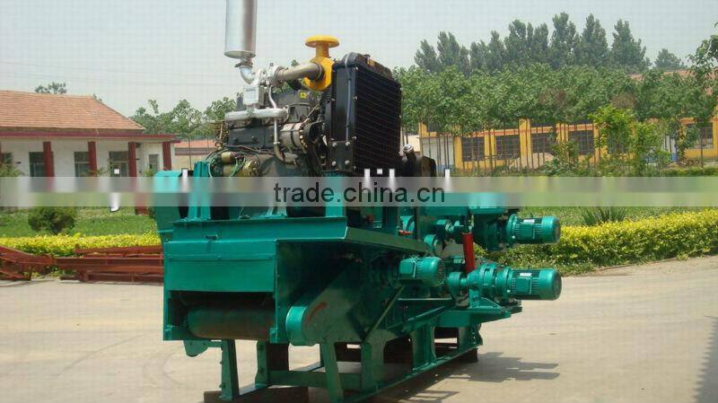 drum type wood chipper for wood processing machine