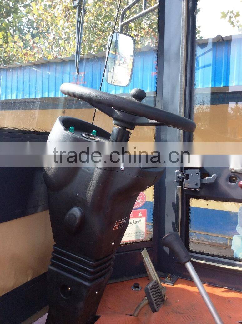 Luxury cab wheel loader for industrial, backhoe type wheel loader with ce hot sale in the world