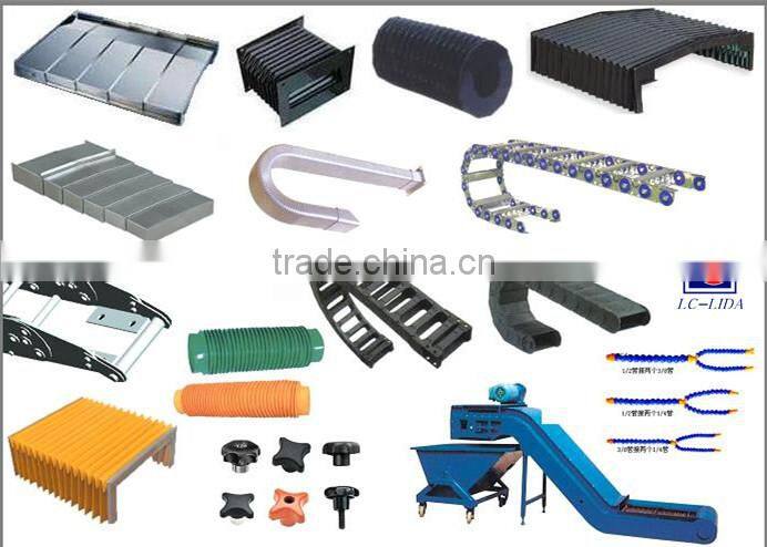 LC-LIDA stainless steel spiral steel tape bellow cover for screw made60-400-50