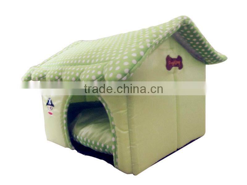 Factory wholesale new soft pet dog house indoor handmade dog house