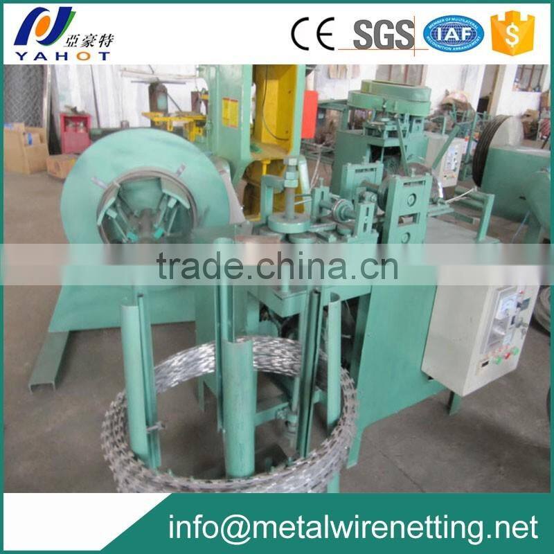 razor barbed wire machine
