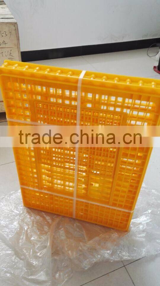 Easy clean plastic poultry cage for transport of chicken/chicken transport cage HJ-DN016