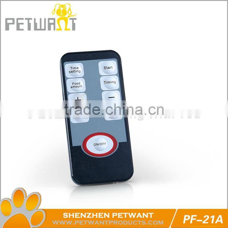 decorative dog feeders PF-21 automatic pet feeder with remote controller