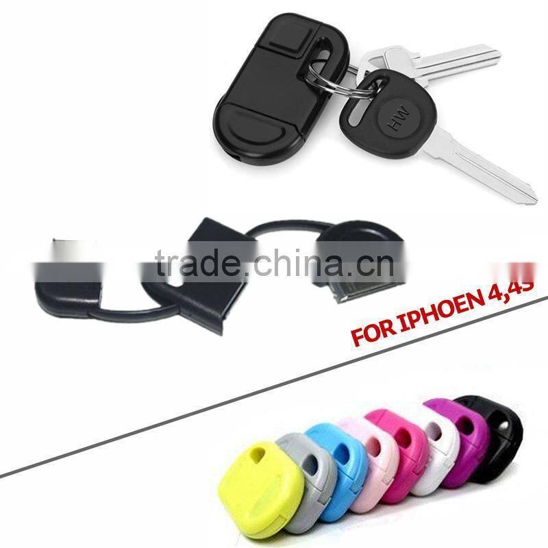 keychain usb charger For iphone 5 usb keychain, ,usb keychain strap,usb rechargeable led keychain