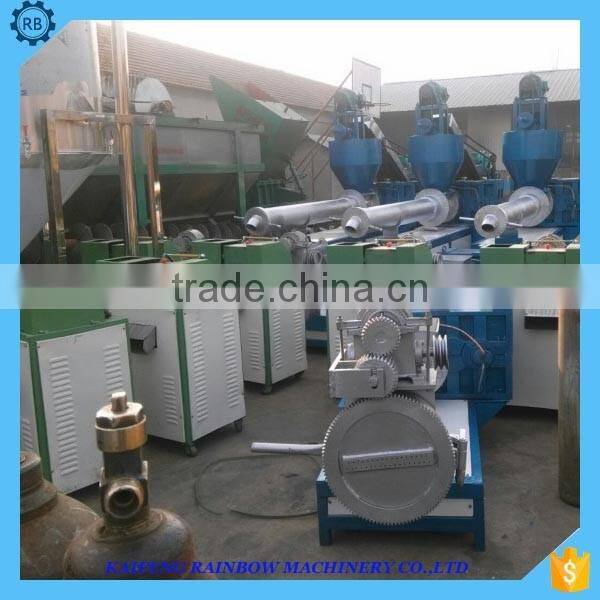 Widely Use Single Screw Press Plastic Pellet Extruding Machine