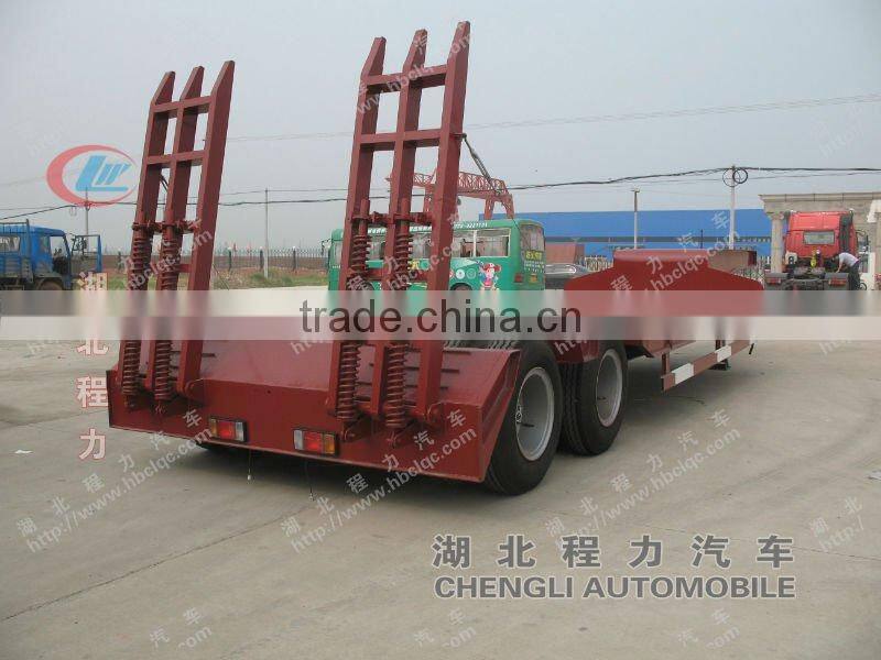 2 axle gooseneck lowbed trailer